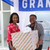 Corporate Hands | Caledonia Medical (Biomedical) presents award to Jonathan Grant High School