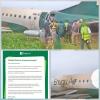 Passengers Escape Death as Enugu Air Plane Crash-Lands Inside Bush (Video)