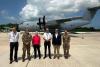 Royal Air Force squadron arrives for flying visit