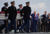 US Military Surge Gives Trump More Options in Iran as President Attends Services for Fallen Soldiers