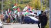 Hundreds of Palestine protesters gather outside Elbit Systems - live updates