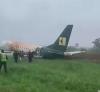 Enugu Air Plane Skids off Runway at Benin Airport (Video)