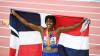 Where and at what time will Marileidy Paulino run in the Central American Games?