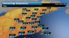 More refreshing weather is headed our way as some upper-level haze lingers
