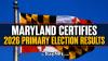 Maryland Certifies Federal, Statewide Primary Results; Southern Maryland Totals Posted