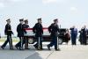 Leaders Honor the Fallen During Dignified Transfer