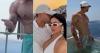 La Dura shows off her boyfriend's abs from Santorini: "Any piece of furniture is a weight for him."
