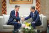 (LEAD) S. Korea discusses security ties, global challenges with EU, Britain
