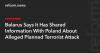 Belarus Says It Has Shared Information With Poland About Alleged Planned Terrorist Attack