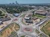 OKC opens first double roundabout, “The Peanut,” at NW 10th and Pennsylvania