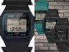 New Casio F-B100W watches with step-tracker surface in fresh hi-res renders