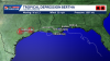 Bertha now a Tropical Depression as it moves inland to Texas