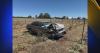 Toyota driver hits 2 semis at 90 mph, flies off freeway