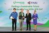 Thai Airways and Bangchak Mark First Use of Thai-Produced SAF, Advancing Low-Carbon Aviation