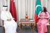 Maldives FM meets Qatar’s envoy