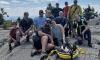 Romantic hike falls apart when girlfriend is injured on mountain trail... before boyfriend turns rescue into unforgettable proposal