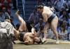 Sumo: Aonishiki beats fellow front runner Kirishima, takes sole lead