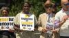 Dozens rally to call for emergency extension of TPS for Haitians, Syrians