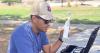 Using weather forecasts to help fight wildfires? For this meteorologist, it's a typical day on the job