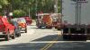 DC firefighter seriously hurt in truck accident
