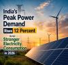 India’s Peak Power Demand Climbs 12 Percent in April-June 2026