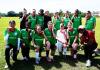 Green party as footie aces win bronze medals