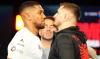 Anthony Joshua weighs in 7.6lbs heavier than his previous fight vs Jake Paul ahead of Kristian Prenga bout
