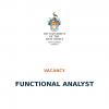 VACANCY: Functional Analyst