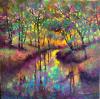 Travel, light and Whidbey color Teresa Saia’s work
