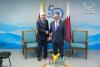 Minister of State for Foreign Affairs meets with Saudi Deputy Foreign Minister and Brunei Darussalam's Second Foreign Minister