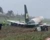 Plane skids off runway in Benin, no casualty