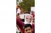 Thousands of young protesters we..
