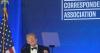 Trump mixes jokes with barbs at US press freedom dinner