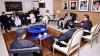 President Zardari meets Balochistan ministers in Karachi