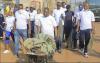 Bahati hails Uganda Baati, Manufacturers’ Association at launch of cleaning day