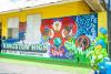 Kingston High students promote hope with mural