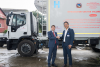 United States Hands Over Nepal a refrigerated freezer van and Other Medical Equipment