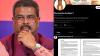 'Minister' gone in minutes: Dharmendra Pradhan's X bio change after resignation
