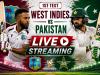 WI vs PAK 1st Test Live Streaming: When And Where to Watch West Indies vs Pakistan, Match Time And TV Channel