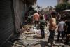 Israeli air strike kills head of Hamas-led police force, medic and police officer
