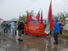 Local Residents Gather Near Bezmer Air Base to Protest Against Deployment of American Aircraft