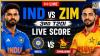 IND vs ZIM Live Score: 6, 6, 4, 4, 4…Vaibhav Sooryavanshi brings up his fifty in just … balls