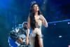 Katy Perry Left Stranded Inside Giant Plastic Bottle As Fans Refuse To Roll Her To The Stage