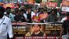 Students’ federation organises rally seeking abolition of NEET and NTA