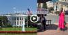 Young Woman Sings Sierra Leone’s National Anthem in Front of White House in the U.S.
