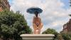 Nude artist returns to a Baltimore pedestal, this time in a Speedo