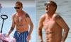 Ant McPartlin shows off his shirtless physique as he enjoys a family holiday with his wife Anne-Marie after revealing he was caught naked in a Thai massage parlour