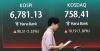 Seoul shares open higher on eased Mideast tensions, mega chip deals