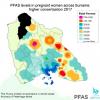 PFAS levels in pregnant women across Suriname: higher concentrations in remote areas