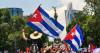 Díaz-Canel thanks participants in the march in support of the regime in Mexico
